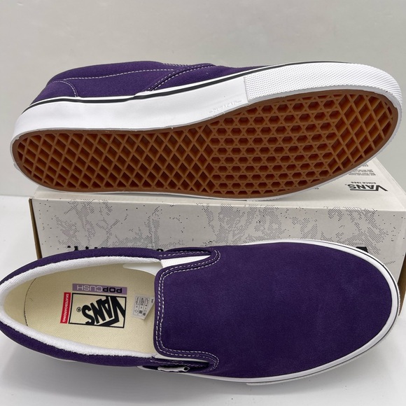 Vans Men’s Classic Purple Skate Slip-On
Purple/Black
VN0A2Z31PCA Sneakers - Picture 3 of 16